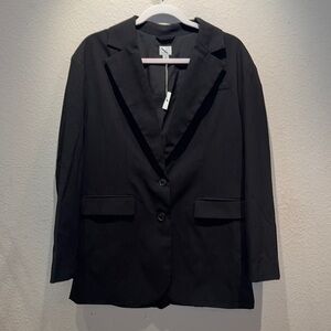 New A New Day Women’s Oversized Black Blazer Size Small